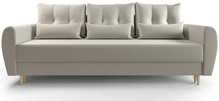 Beżowa sofa rozkładana - Sinsiew 3X