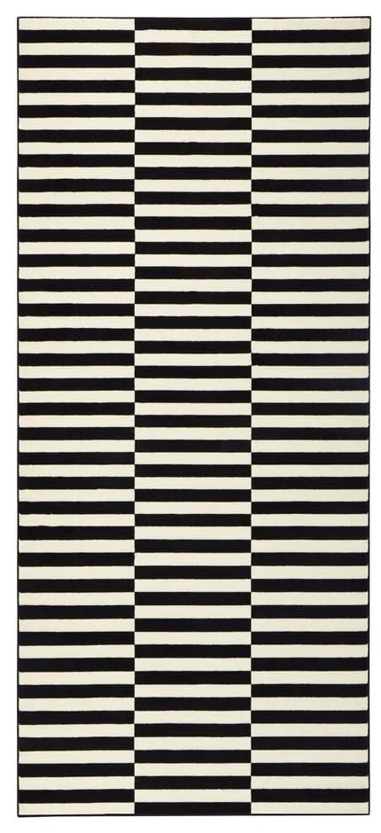Czarny/kremowy dywan 80x200 cm Gloria – Hanse Home