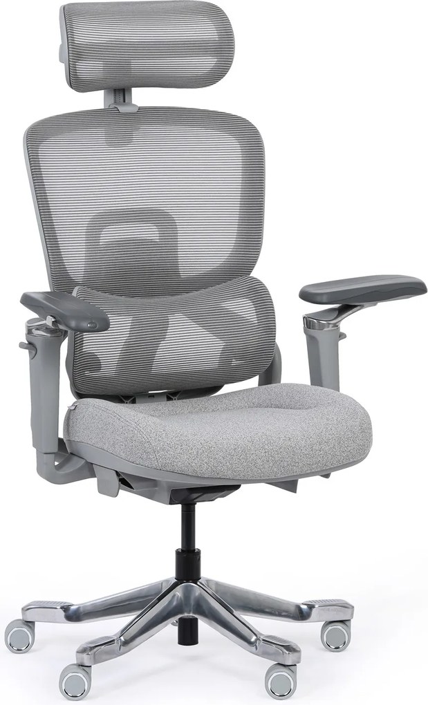 Krzesło biurowe VERSO, szary