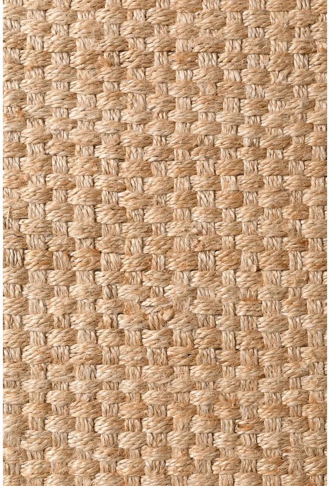 Dwustronny dywan z juty tkany ręcznie w naturalnym kolorze 120x170 cm Fjord – Hanse Home