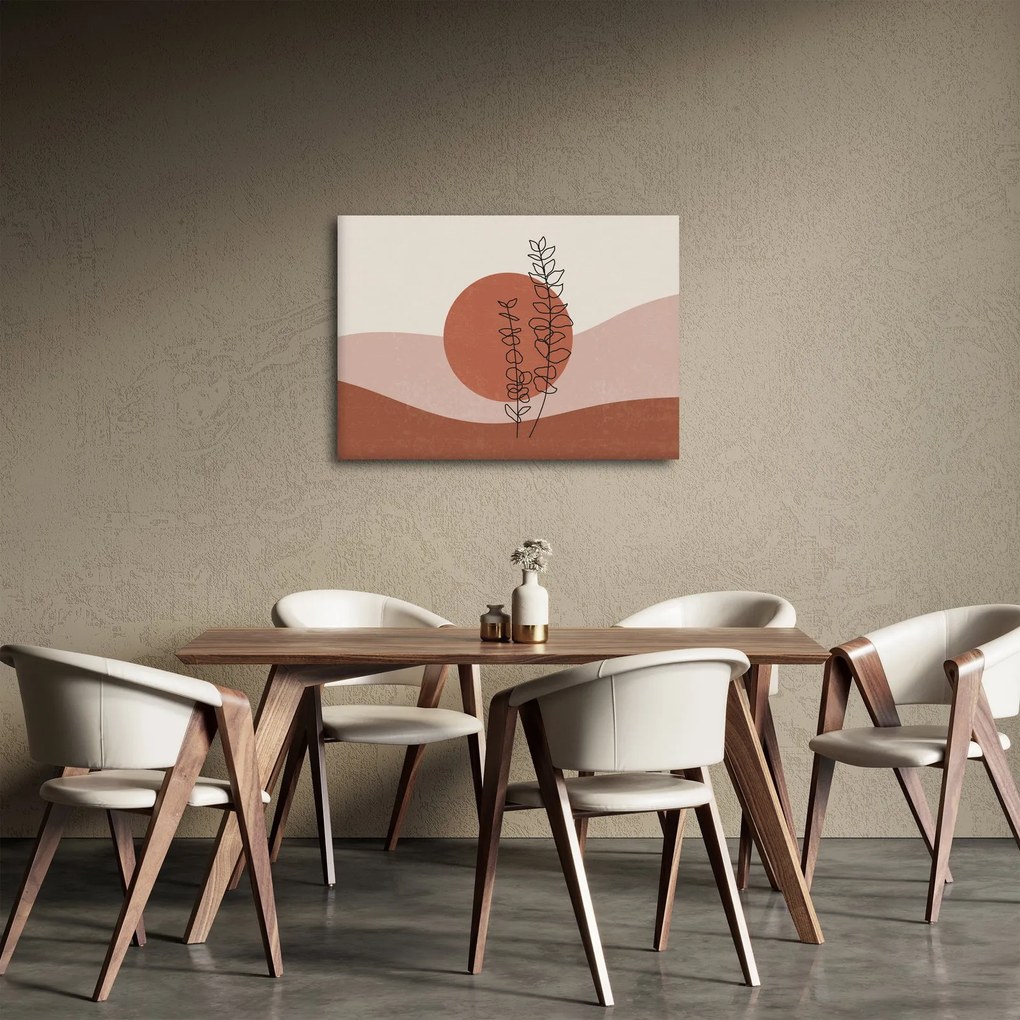 Obraz - Boho leaves N⁰1 (70x50 cm)
