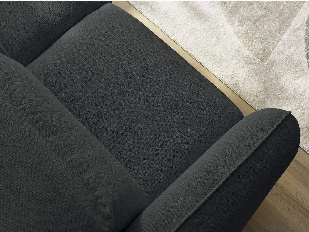 Czarna sofa 236 cm Achille – Bobochic Paris