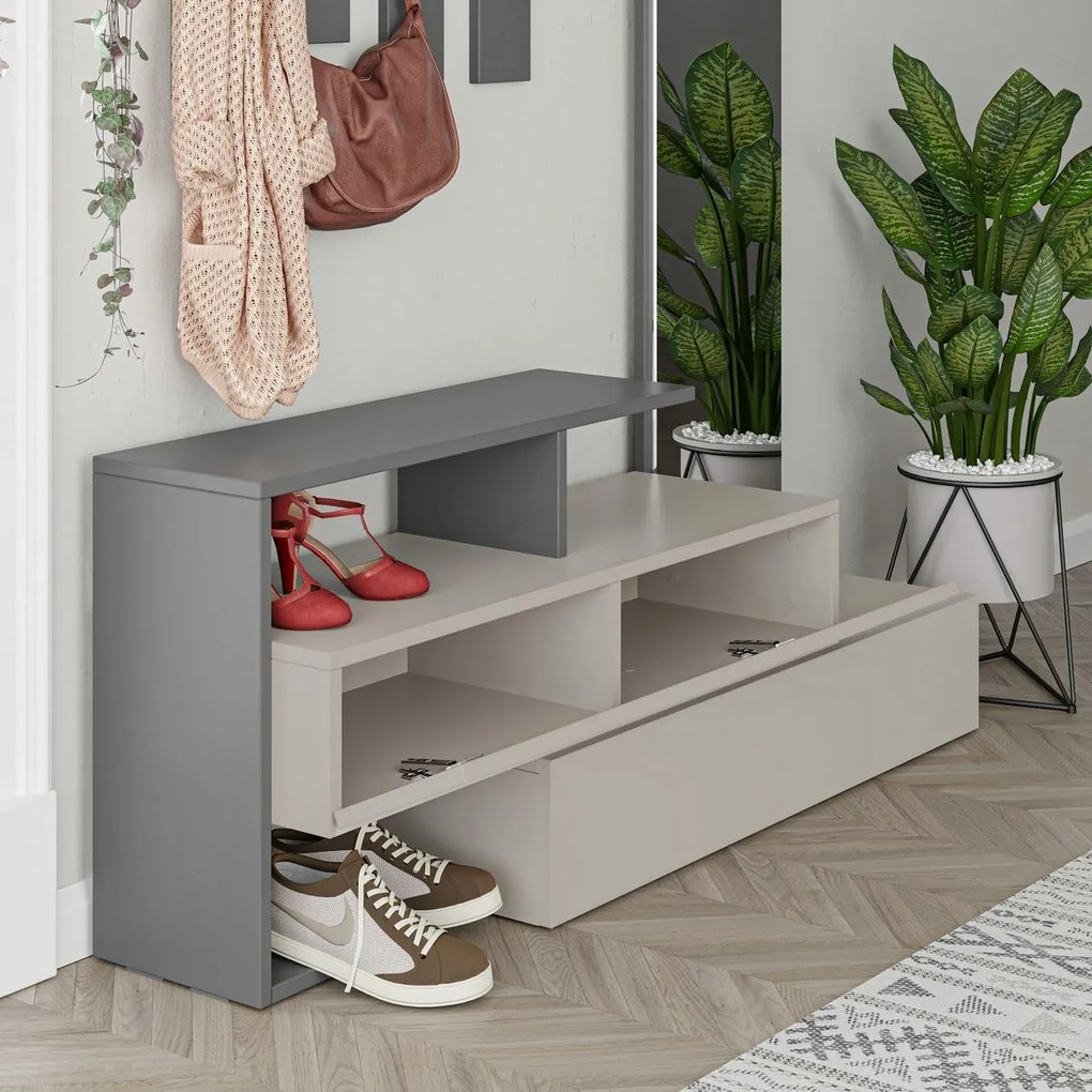 Zestaw do przedpokoju Ramda Light Mocha i Anthracite