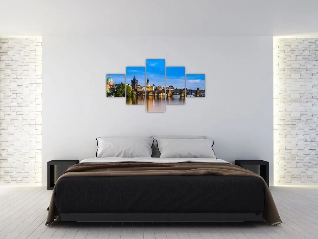 Obraz Mostu Karola (125x70 cm)