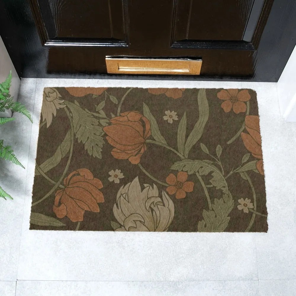 Wycieraczka z włókna kokosowego 40x60 cm William Morris Rose – Artsy Doormats