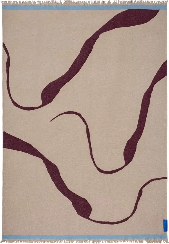 Beżowy koc 130x175 cm Studio – Mette Ditmer Denmark