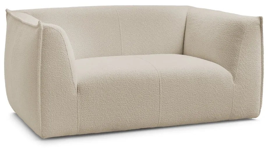 Beżowa sofa z materiału bouclé 170 cm Giorgia – Bobochic Paris