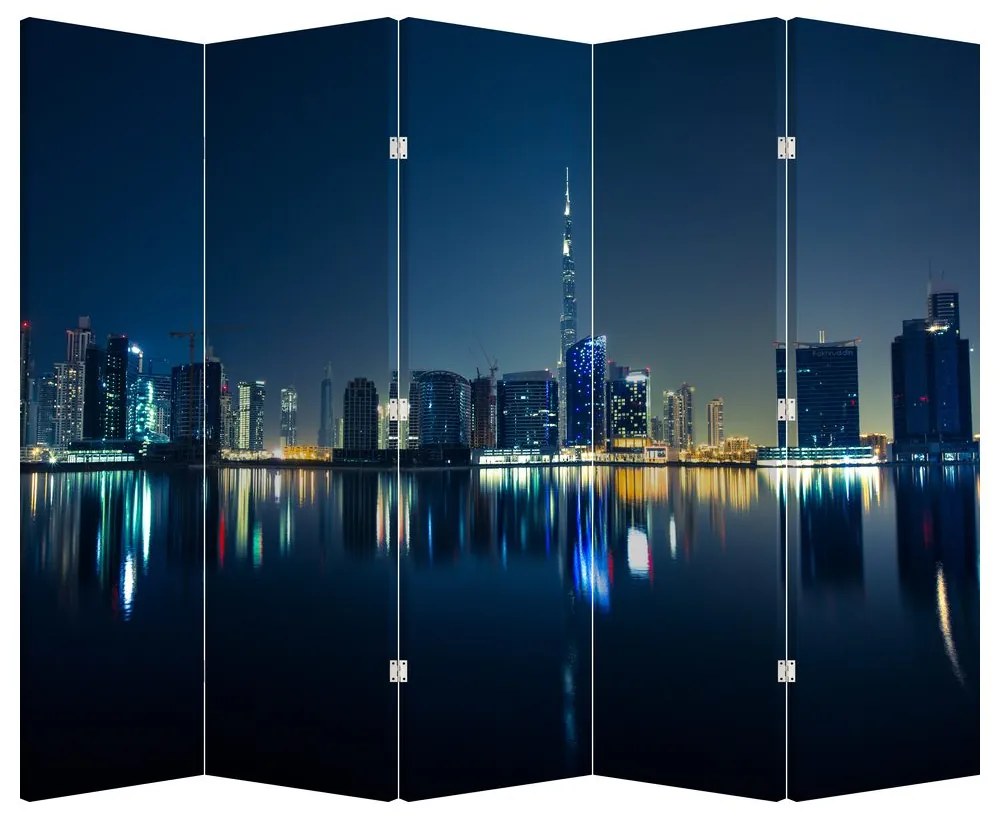 Parawan - Miasto nocą (210x170 cm)