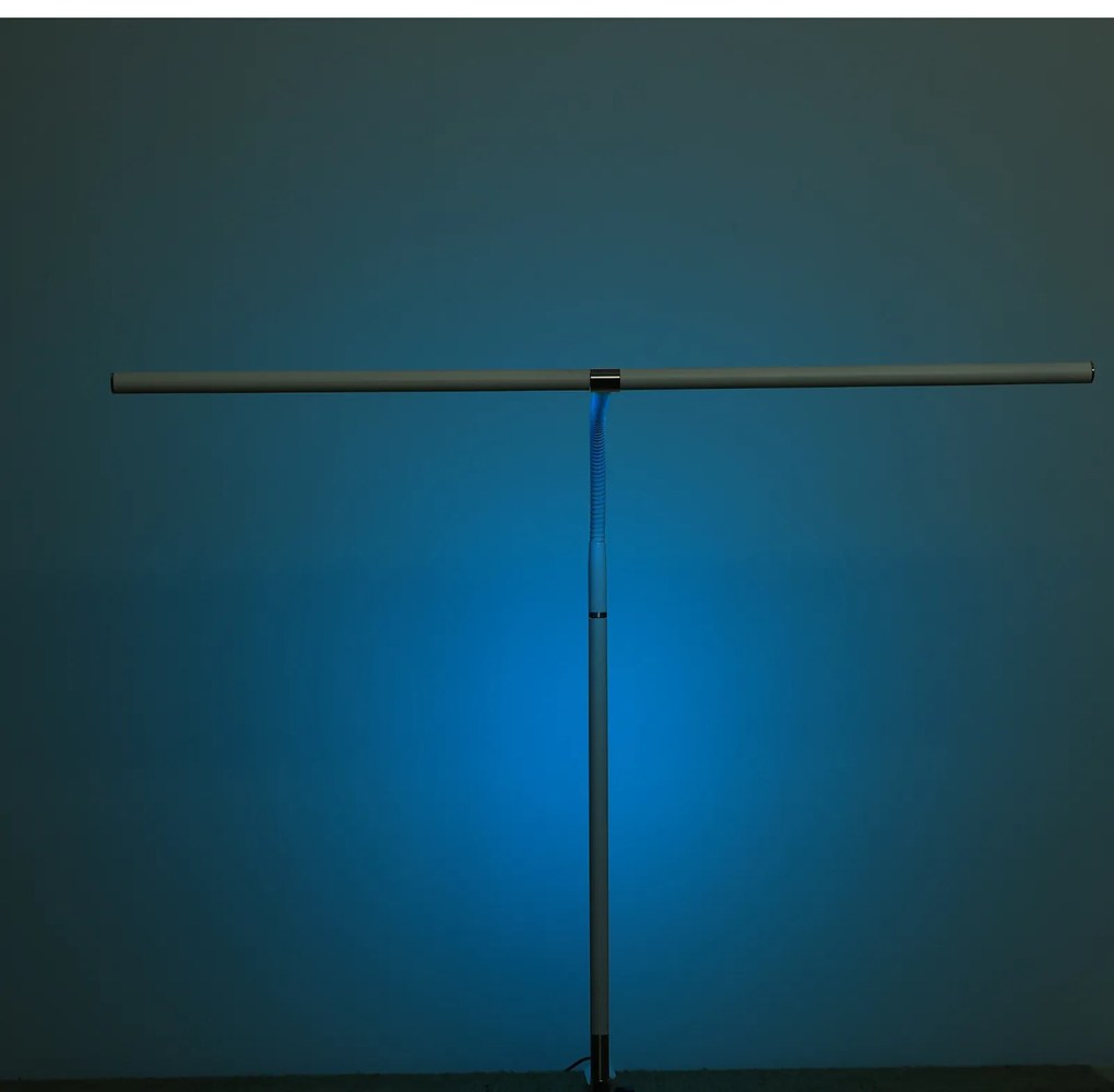 Lampa LED na biurko NOX z efektami RGBW, podstawa, pilot zdalnego sterowania