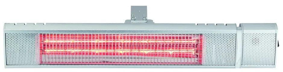 Elektryczny ogrzewacz ścienny w kolorze srebra ENDERS Madeira