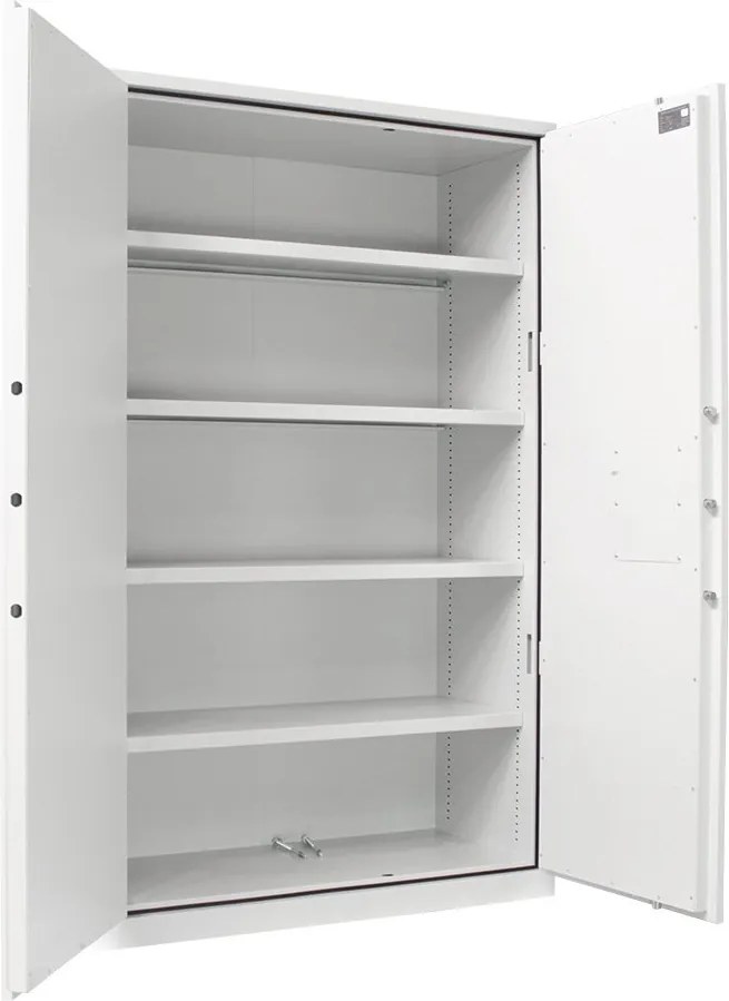 Szafka pancerna na dokumenty, zamek mechaniczny, 1951 x 1250 x 520 mm, 851 l