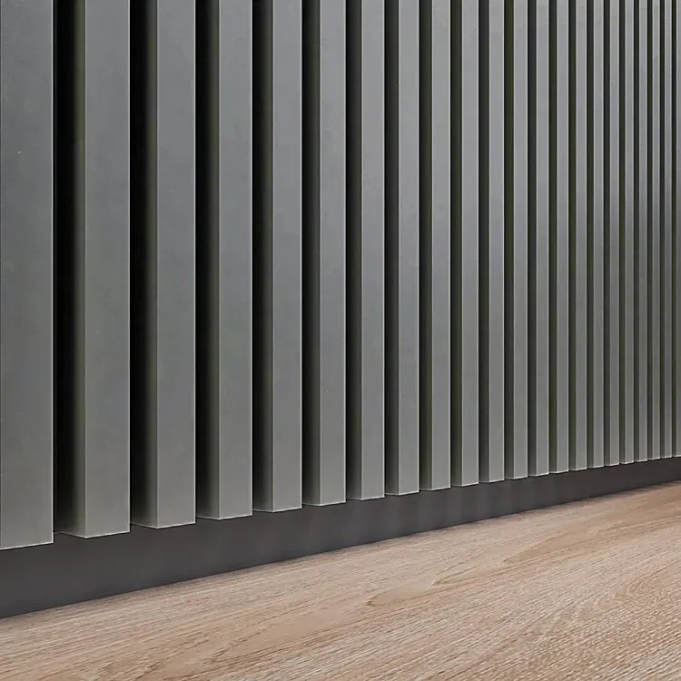 Lamele ścienne 12 szt. antracyt S0-B35