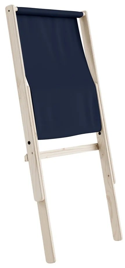 Fotel rozkładany Karup Design Boogie Raw/Navy