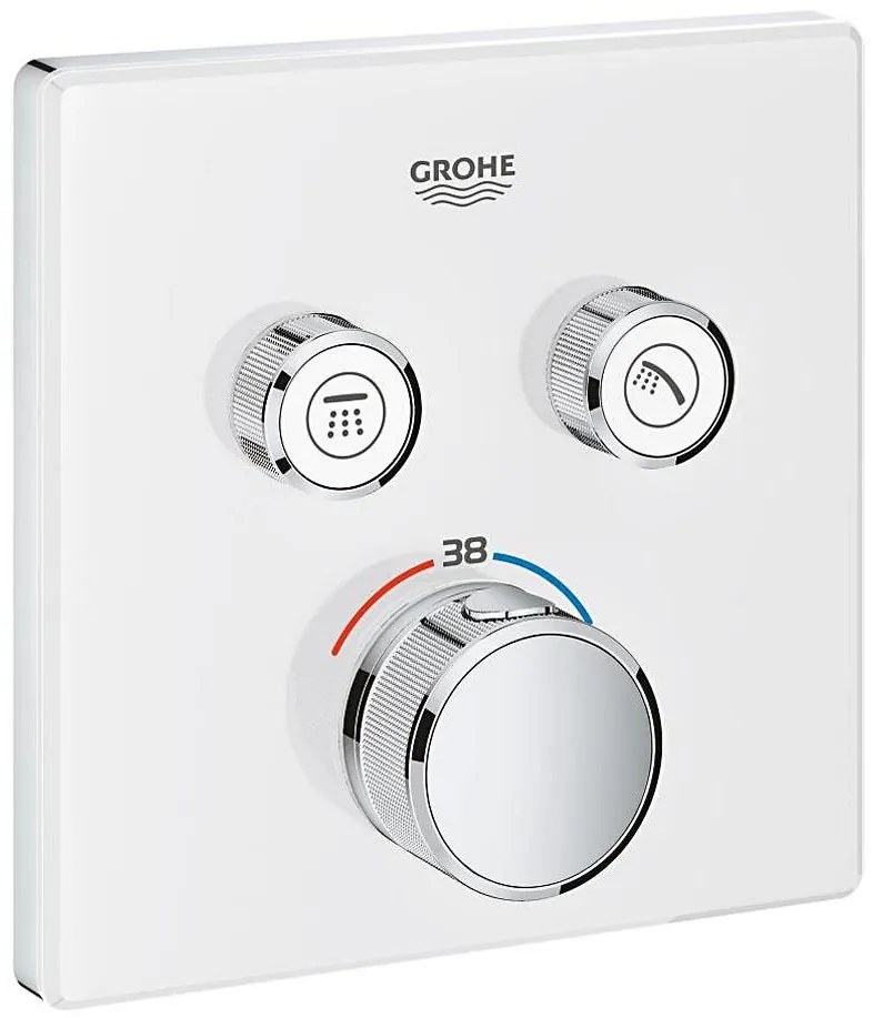 GROHE 29156LS0 - Termostat do montażu podtynkowego GROHTHERM SMARTCONTROL, biały