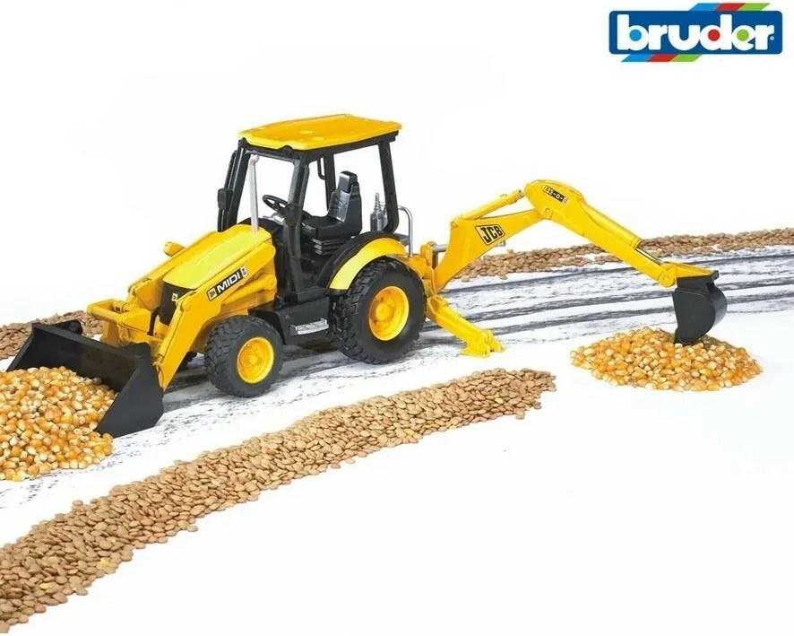 Bruder JCB MIDI CX ładowarka, 53 x 18 x 16 cm