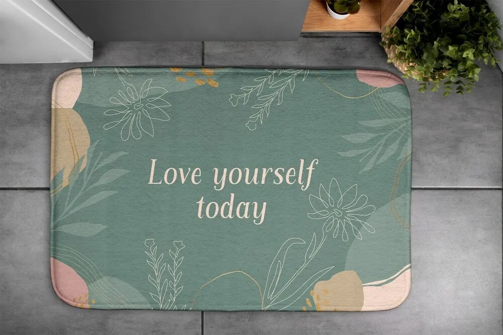 Dywanik łazienkowy antypoślizgowy Dywanik łazienkowy antypoślizgowy Dywanik Polne Kwiaty