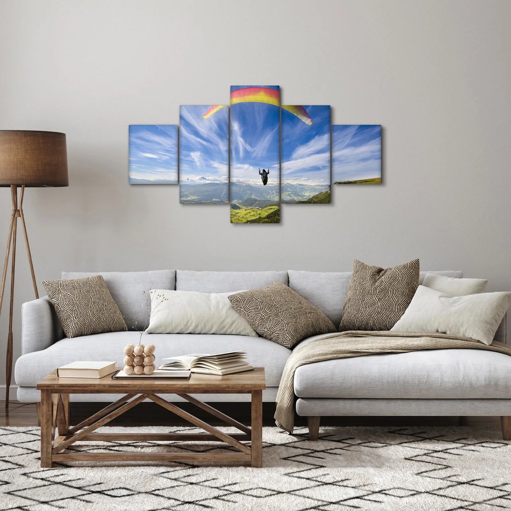 Obraz - Paralotniarstwo (125x70 cm)