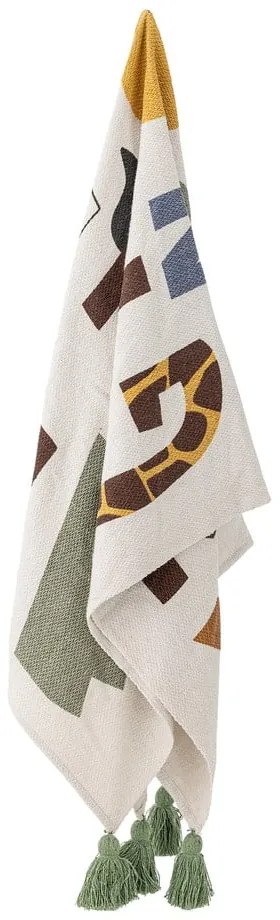 Koc dziecięcy z bawełny z recyklingu 130x160 cm Memmo – Bloomingville Mini