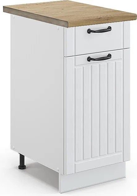 Szafka dolna do kuchni biały domek wiejski 40x60x82 fame-line