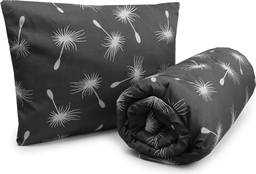 Zestaw całorocznej kołdry 140x200 cm z włókna silikonowego z poduszką 70x90 cm POLARIA