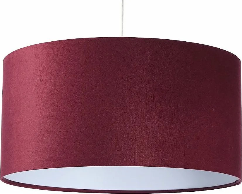 Lampa wisząca HOME 30 bordowa/biała