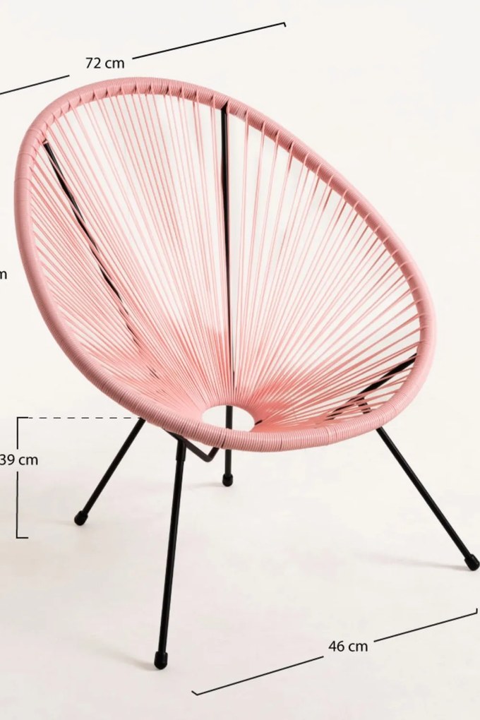 Zestaw 4 krzese Karibic