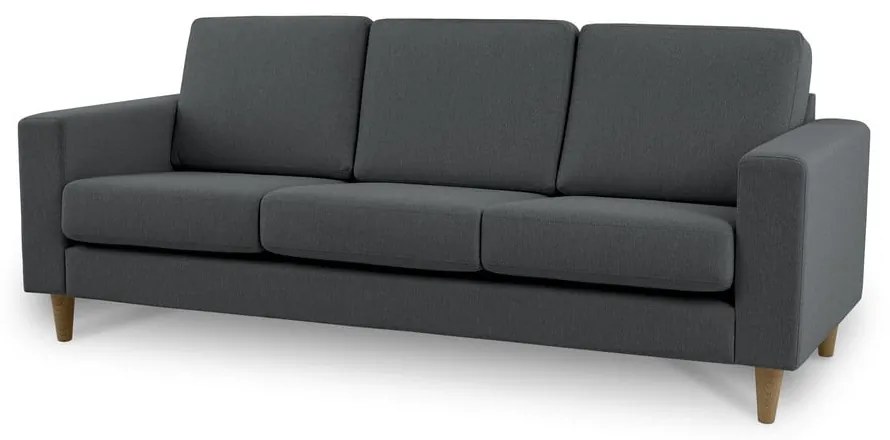 Antracytowa sofa 217 cm Focus – Scandic