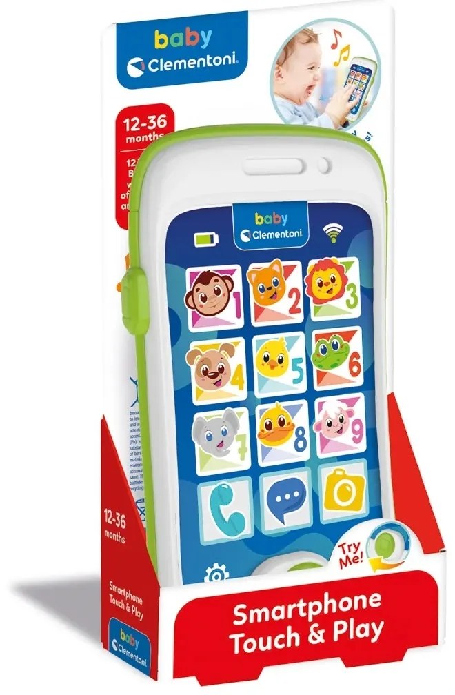 Clementoni Mój pierwszy smartfon, 17 cm