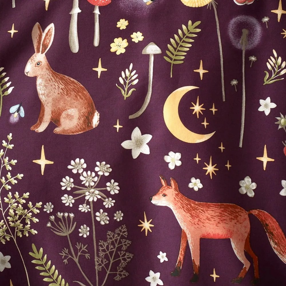 Fioletowa pościel dwuosobowa 200x200 cm Enchanted Twilight – Catherine Lansfield