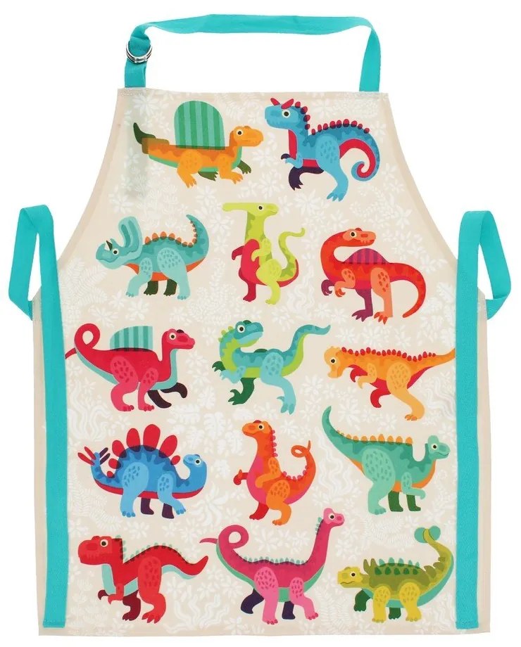 Bawełniany fartuszek dziecięcy Baby Dinos – Rex London