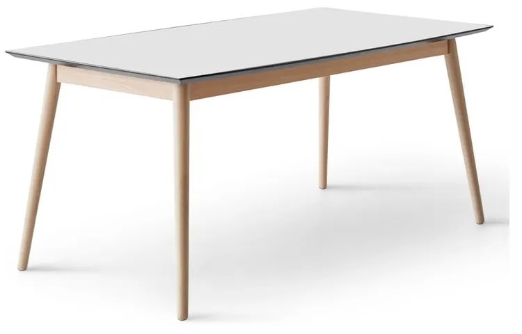 Rozkładany stół z dodatkowym białym blatem 90x165 cm Meza – Hammel Furniture