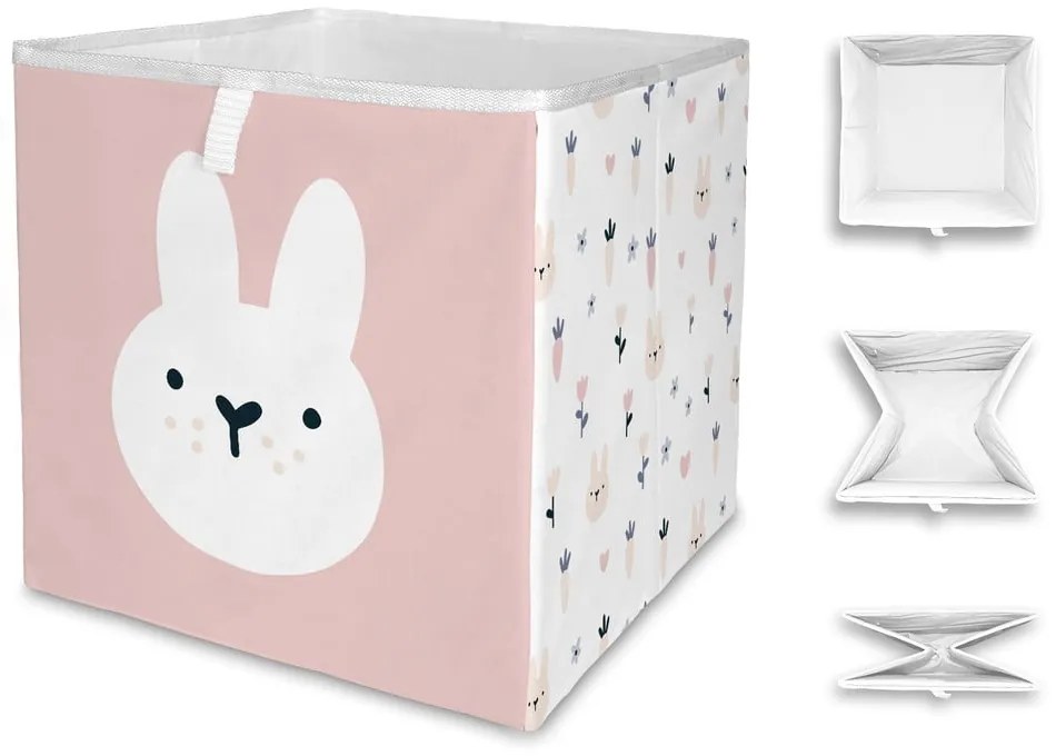 Materiałowy dziecięcy pojemnik do przechowywania Sweet Bunnies – Butter Kings