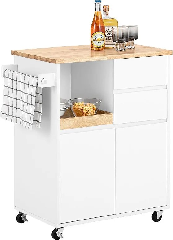 SoBuy Wózek kuchenny FKW123-WN