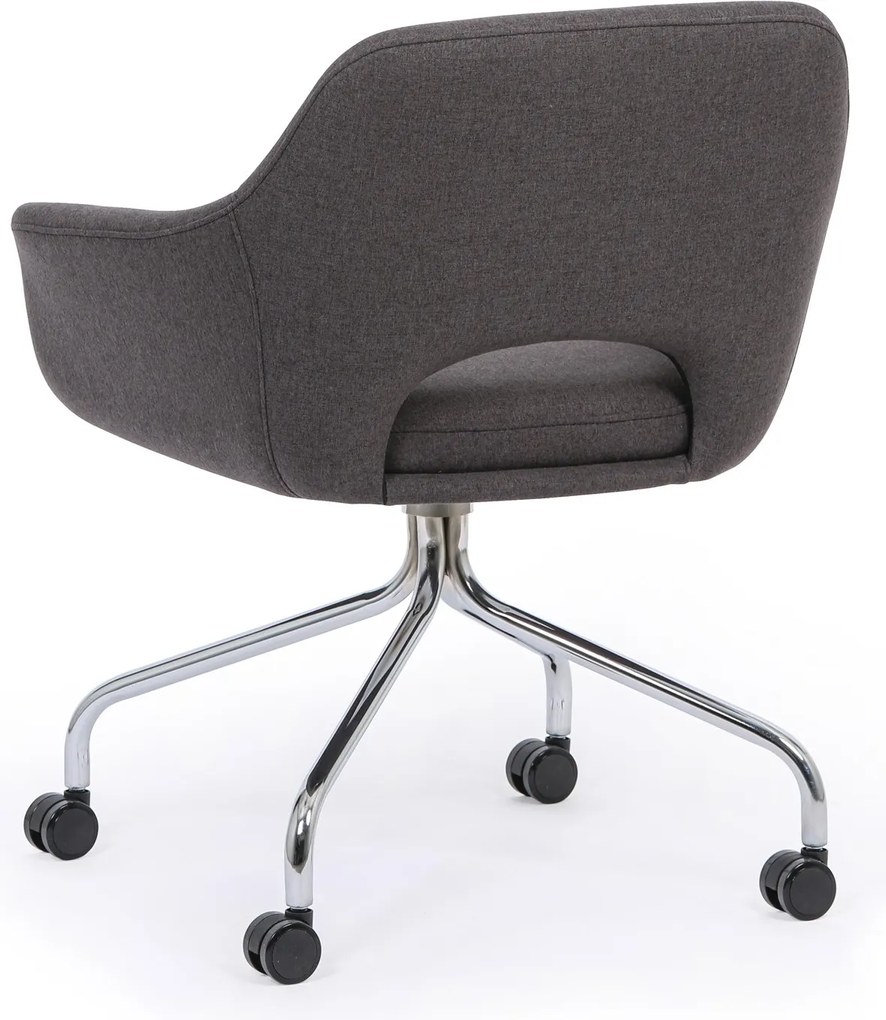 Krzesła konferencyjne VISTA, ciemnoszary