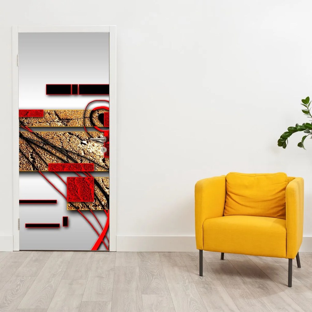 Fototapeta na drzwi - Abstrakcja (95x205cm)