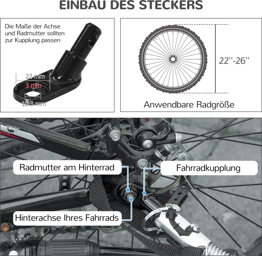 PawHut przyczepka dla psów, składany przyczepka rowerowa, przyczepka dla psów, Żółty