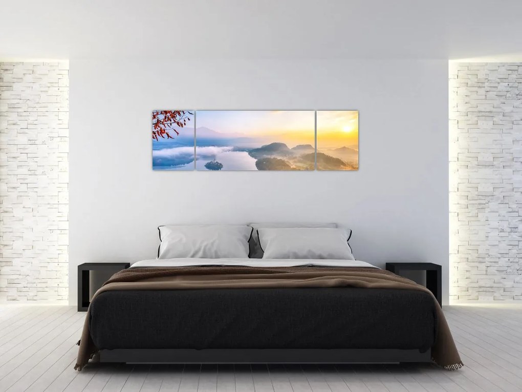 Obraz - Jezioro Bled (170x50 cm)