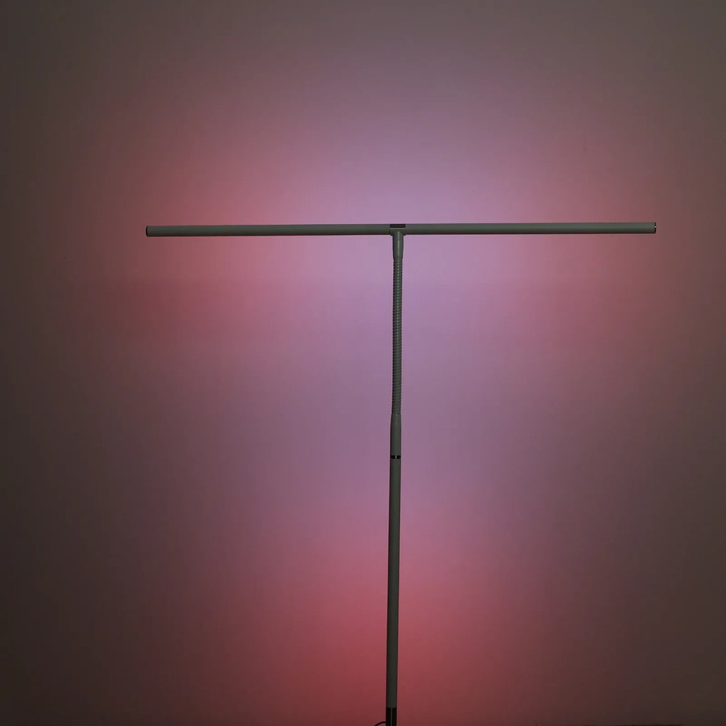 Lampa LED na biurko NOX z efektami RGBW, podstawa, pilot zdalnego sterowania