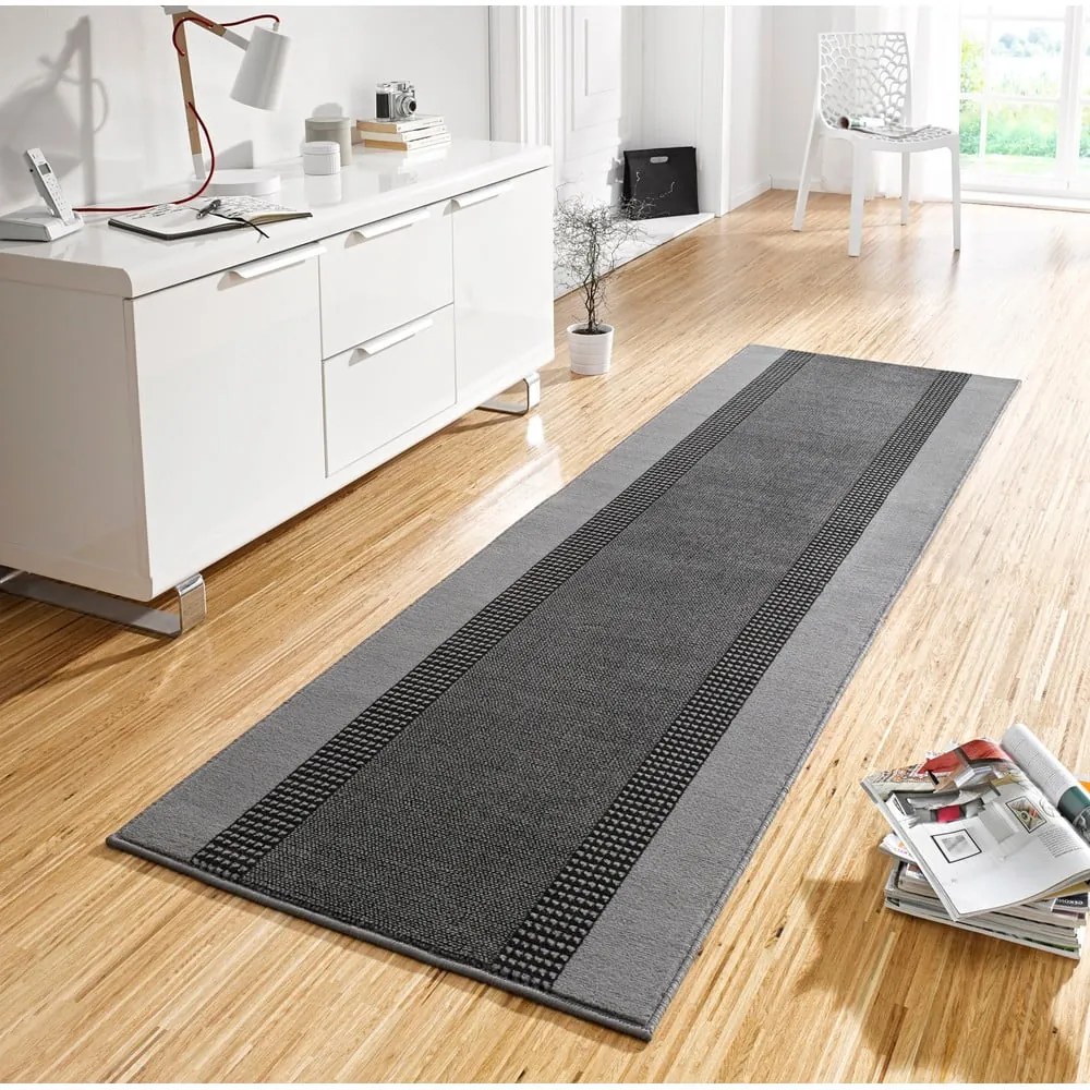 Szary chodnik Hanse Home Basic, 80x200 cm