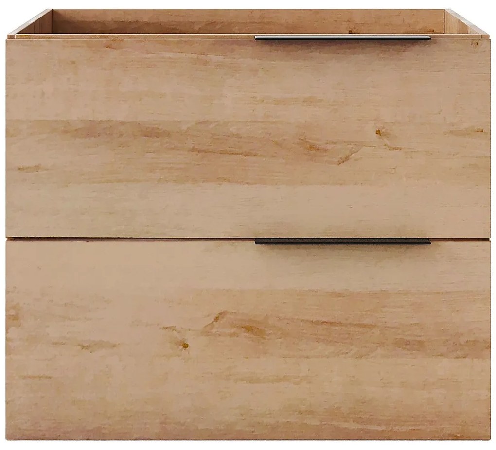 Szafka łazienkowa wisząca - Jasny naturalny kolor - 60 cm - NISAYA