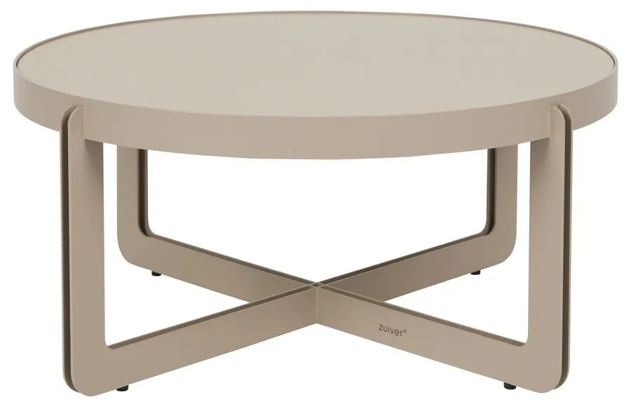 Beżowy okrągły stolik ø 68 cm Centre – Zuiver