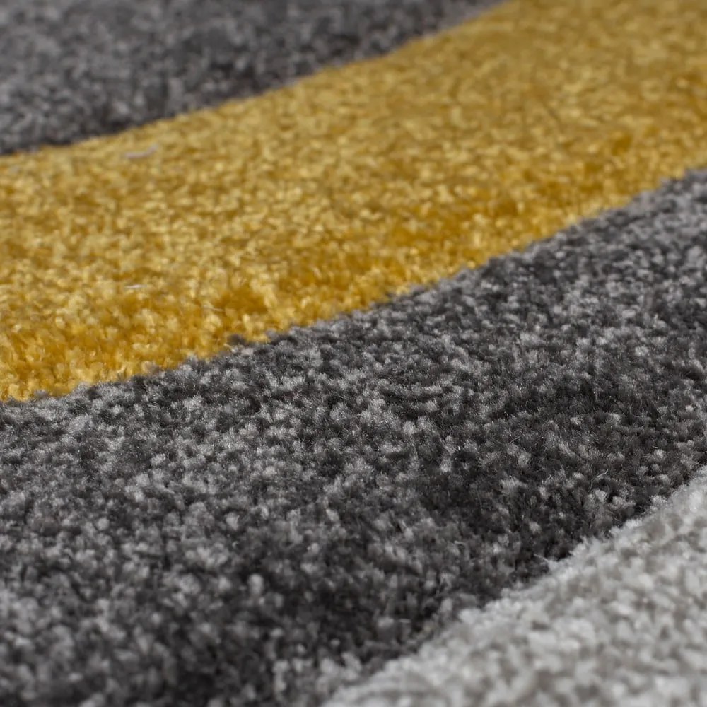 Chodnik w szaro-żółtym kolorze 160x230 cm Elude Orb – Flair Rugs