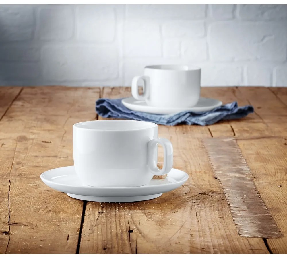 Białe porcelanowe filiżanki do cappuccino zestaw 2 szt. 160 ml Barista – WMF