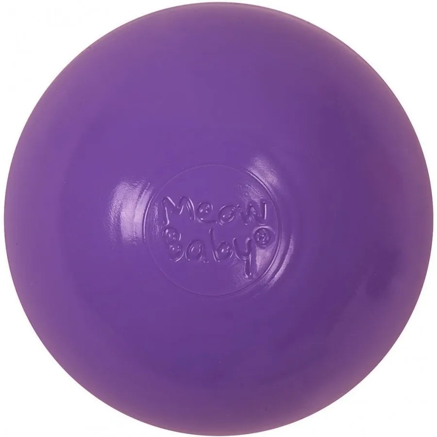 Plastikowe piłeczki do suchego basenu 7cm, 50 szt, fioletowe - meowbaby®