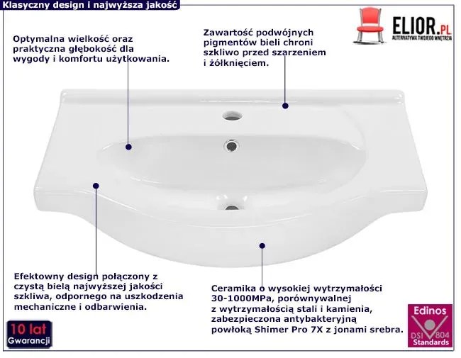 Umywalka łazienkowa meblowa G9-D48