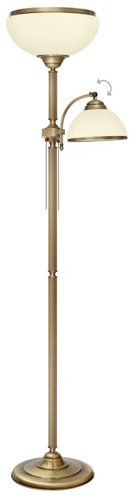 Klasyczna lampa podłogowa do salonu R-P2E