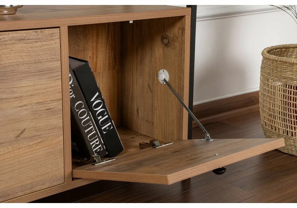 Szafka Solace Atlantic Pine and Black