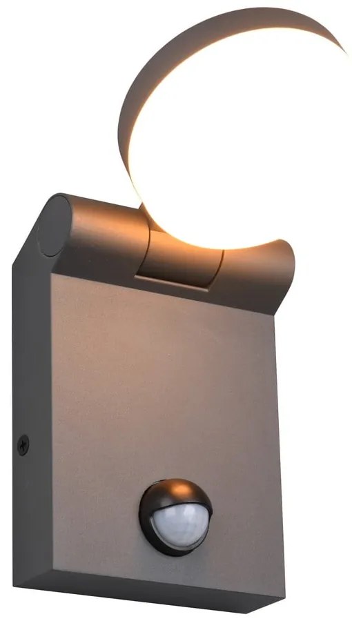 Lampa zewnętrzna z czujnikiem ruchu (wysokość 19 cm) Adour – Trio