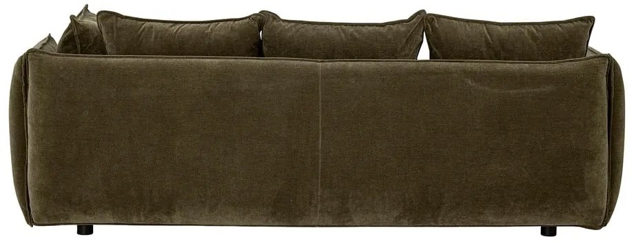 Ciemnozielona sofa 228 cm Austin – Bloomingville