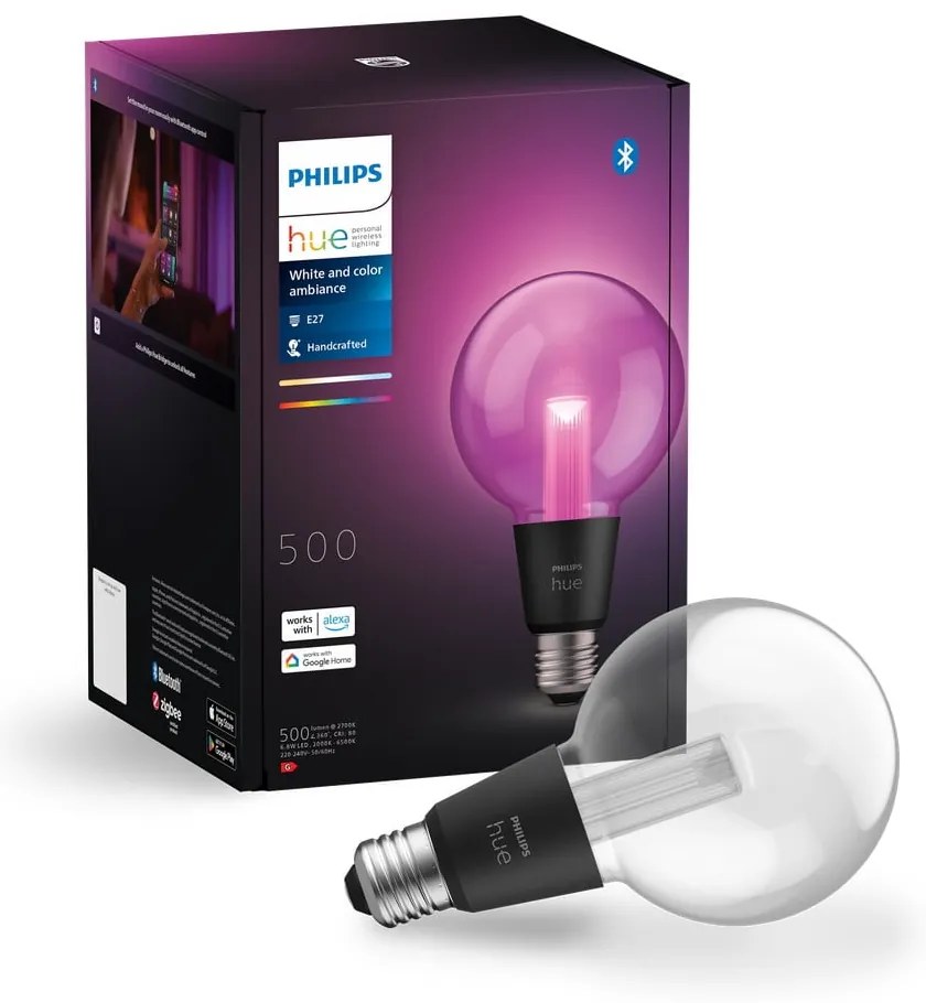Inteligentna żarówka z gwintem E27, 7 W LG – Philips Hue